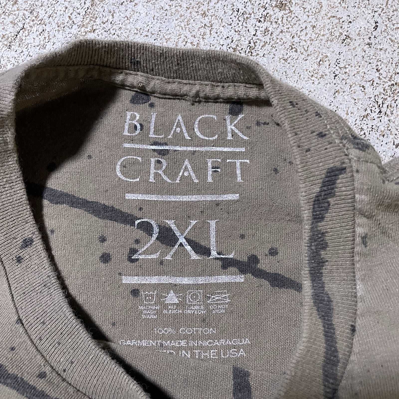 Black Craft Cult Men’s Tee Shirt Size XXL #32327 gallery