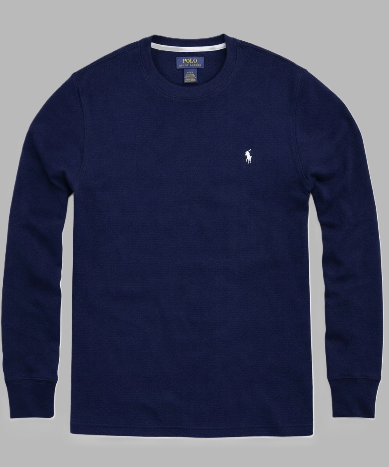 NWT - POLO RALPH LAUREN Mens Waffle Knit Thermal Long Sleeve Shirts : S - XXL gallery