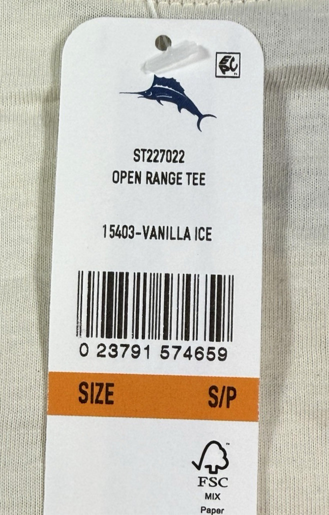 Tommy Bahama Men's Graphic T - Regular / Vanilla Ice / OPEN RANGE gallery