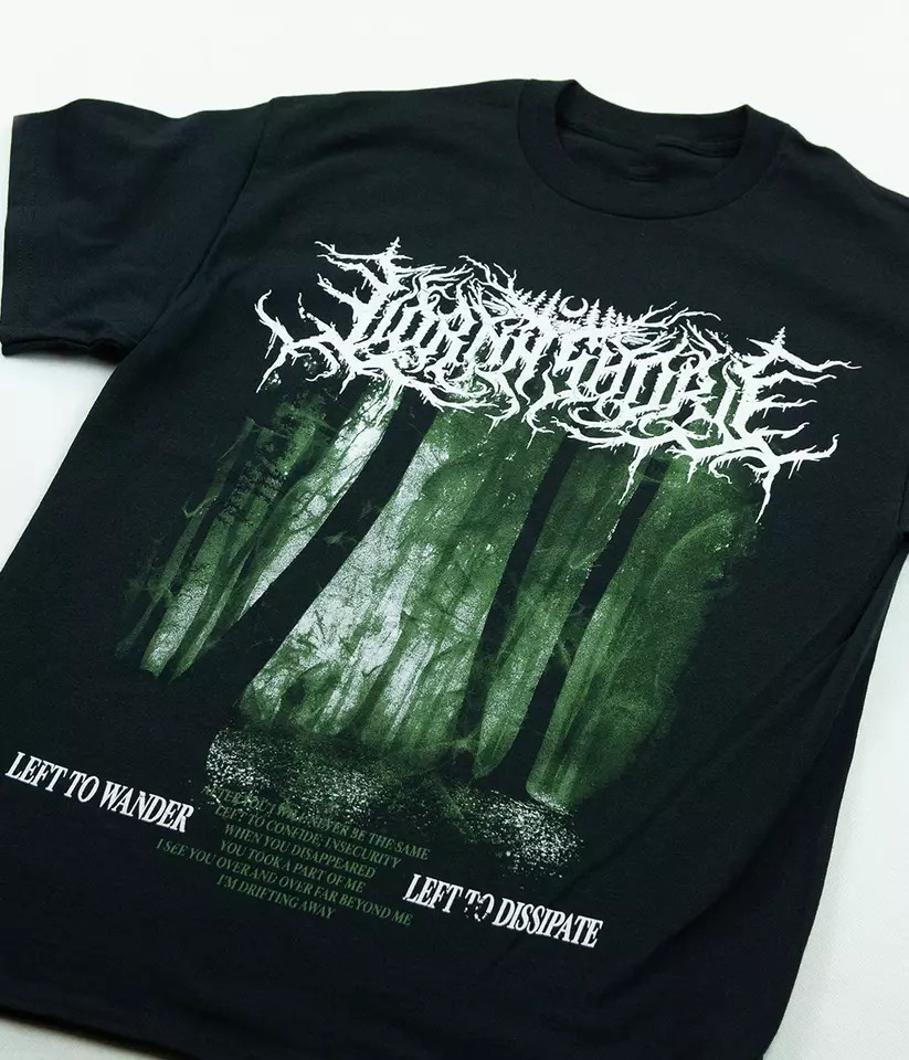 Lorna Shore Band Left To Wander T Shirt Full Size S-5XL