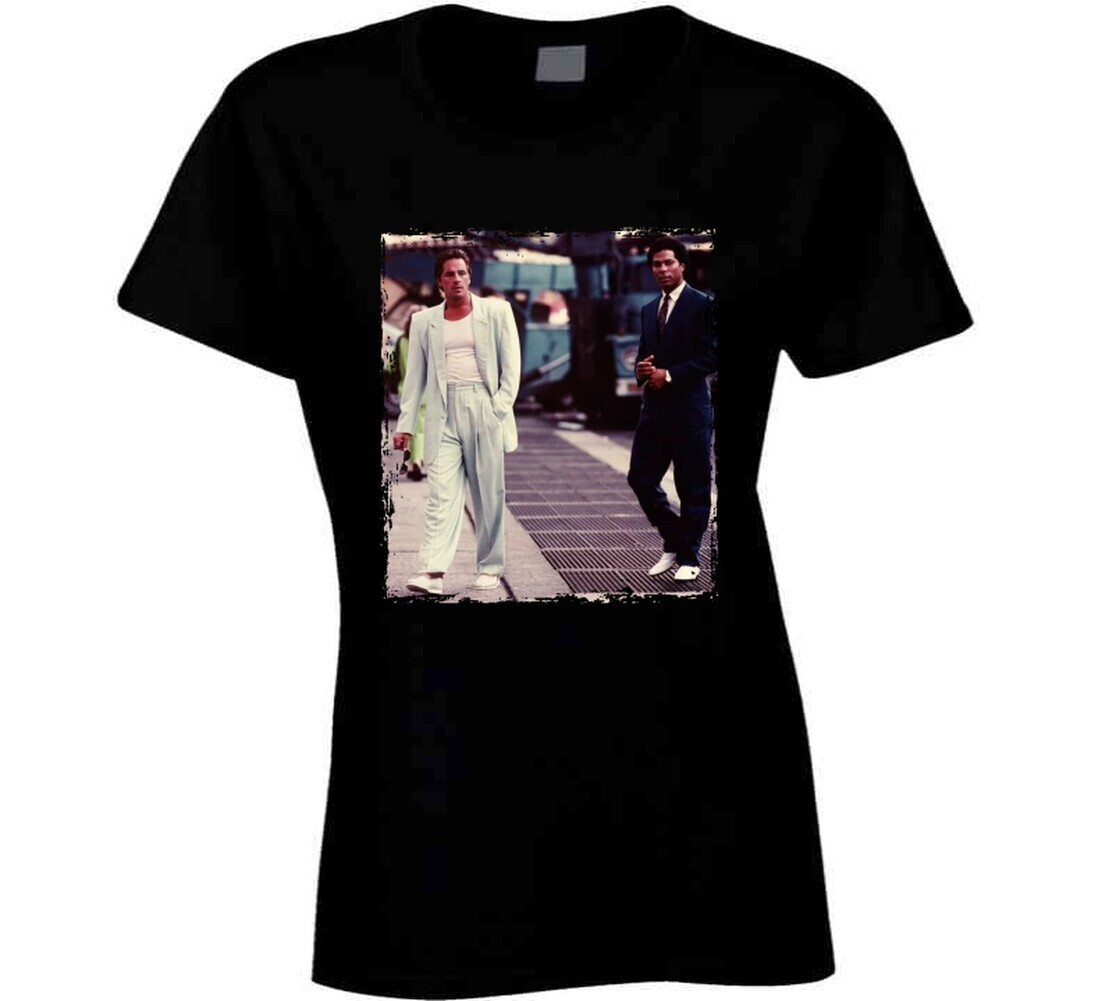 Miami Vice Crockett And Tubbs T Shirt gallery