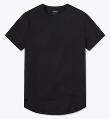 CUTS AO Curve-Hem Tee – Men’s Medium – Black