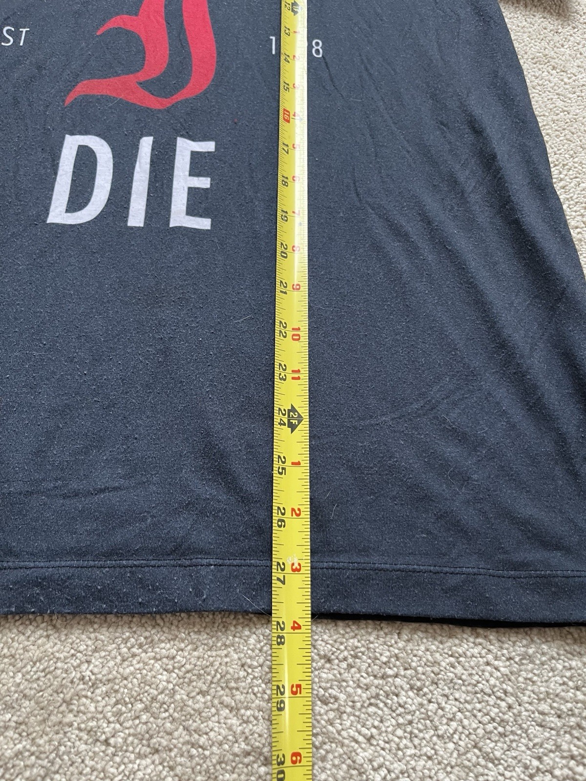 Every Time I Die T Shirt Gray And Black Size L Large gallery