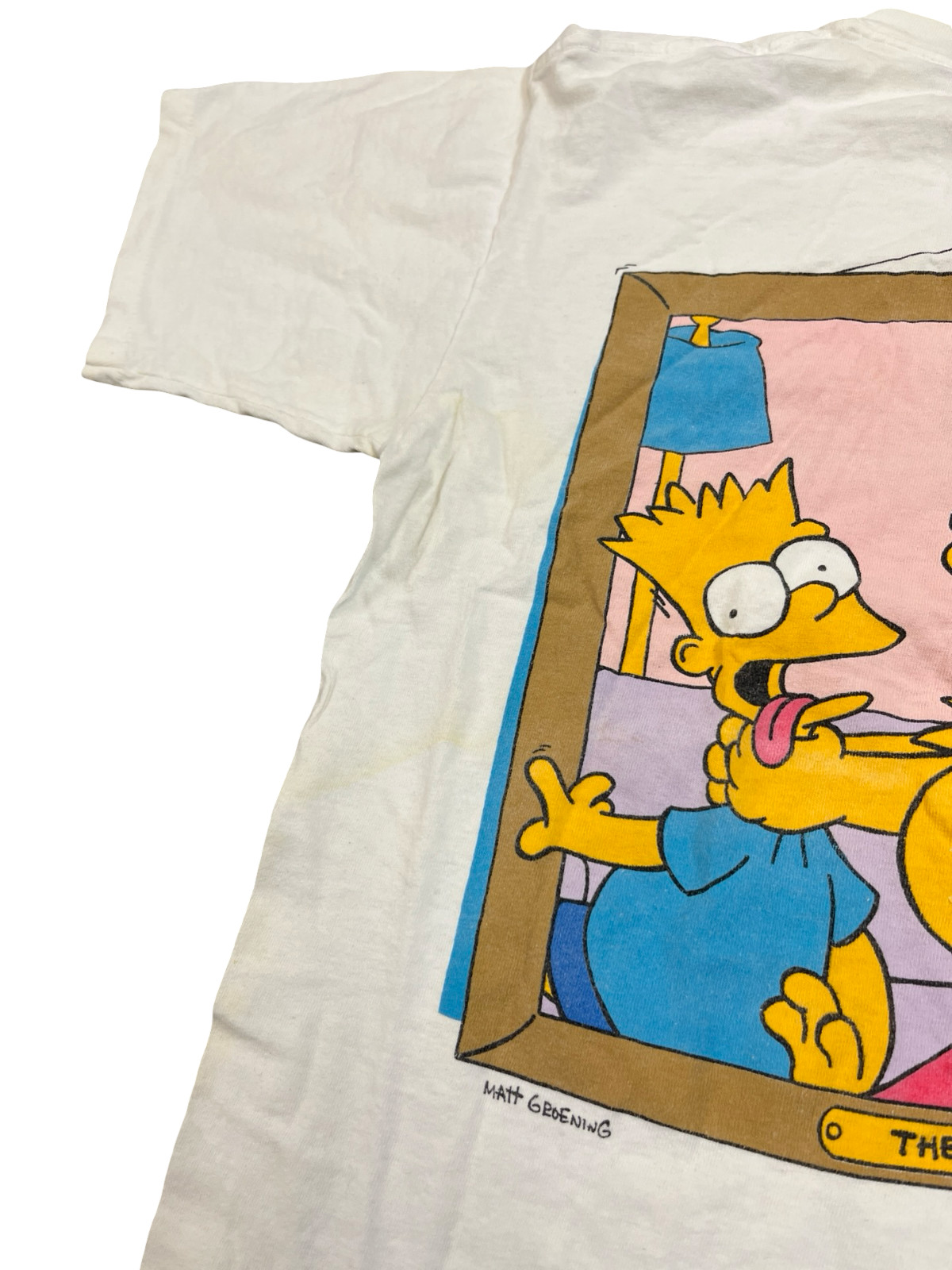 Vtg 1989 The Simpsons Say Cheese T Shirt Changes Tag Single Stitch 80s Cartoon gallery