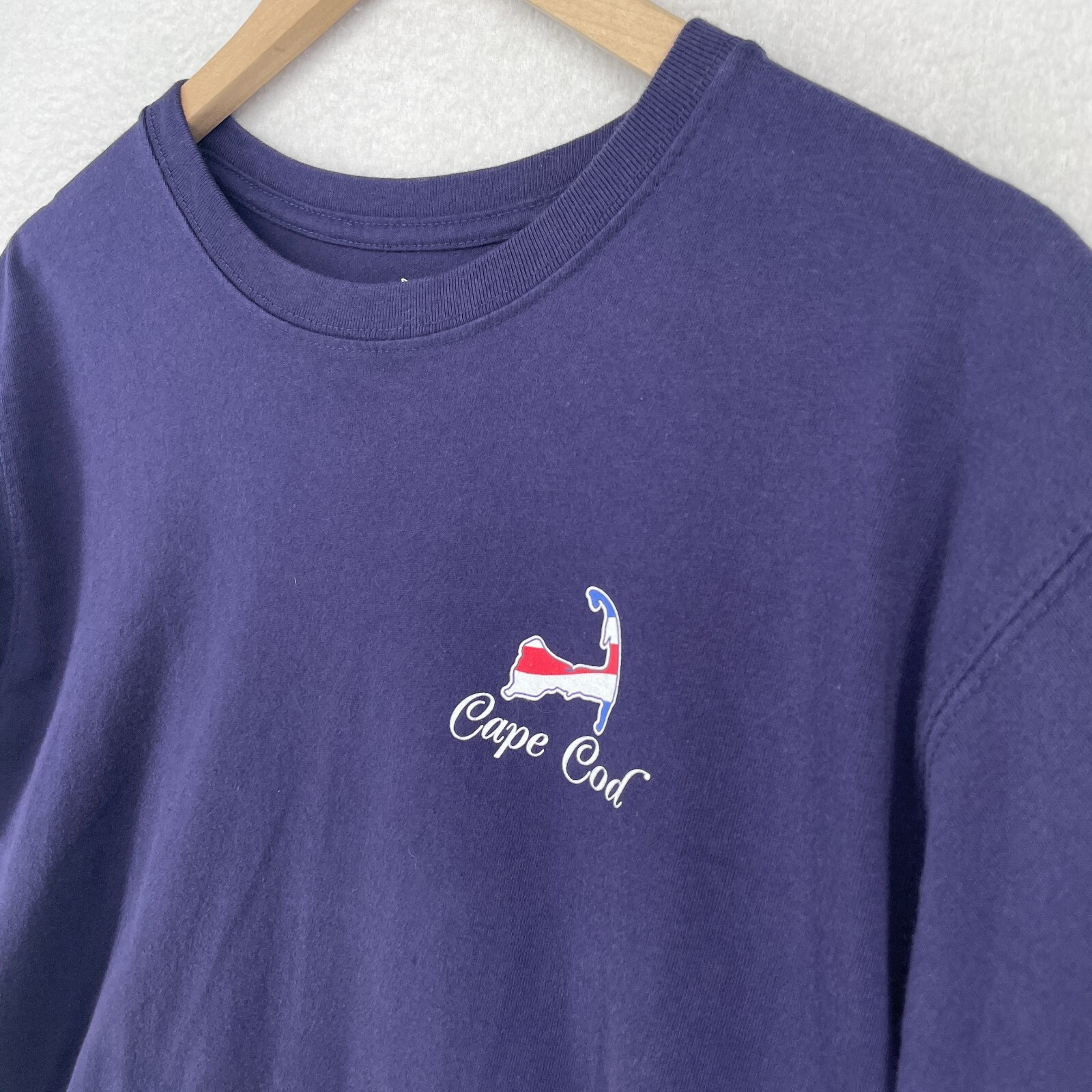 CAPE COD Shirt Mens M CUFFYS Mass MA Nantucket Marthas Vineyard Nautical Blue gallery