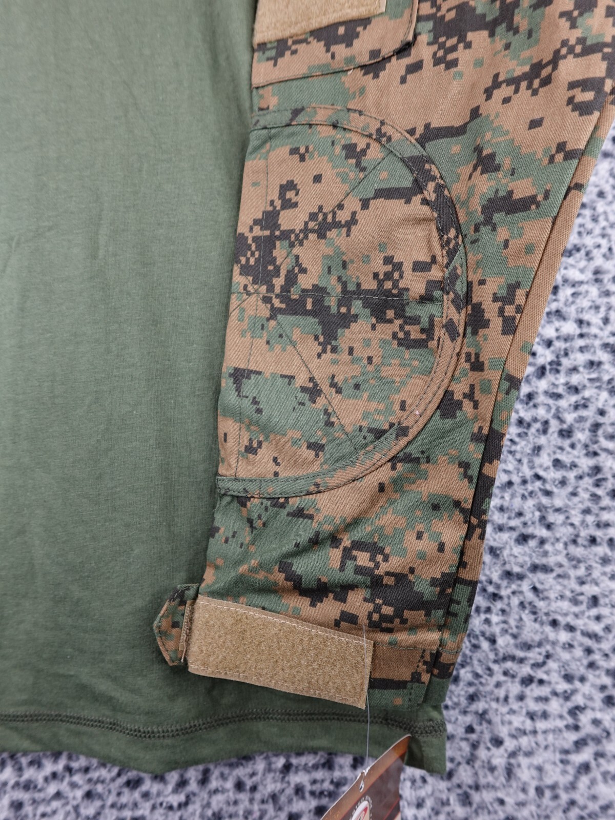 Men's Tactical Quarter Zip Airsoft Combat Shirt 1/4 Zip Active Paintball Shirt S gallery