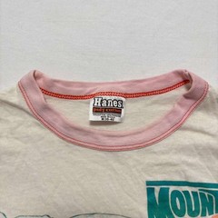 VTG 70’s Mountain Dew Brute Force Graphic Ringer T-Shirt Men’s M Cream