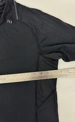 Lululemon Short Sleeve Square Neck T-Shirt Sz L? 41” Chest Black Men