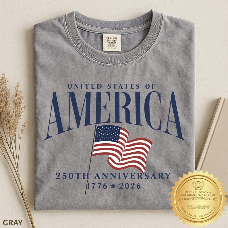 America's Semiquincentennial Shirt, USA 250th Anniversary T-Shirt gallery