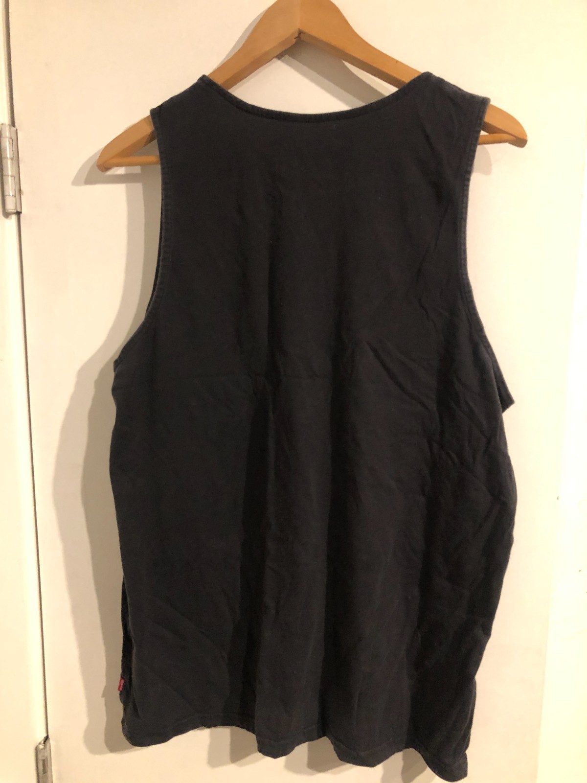 Levi's Mens L Black Relaxed California Bear Graphic Tank Top gallery