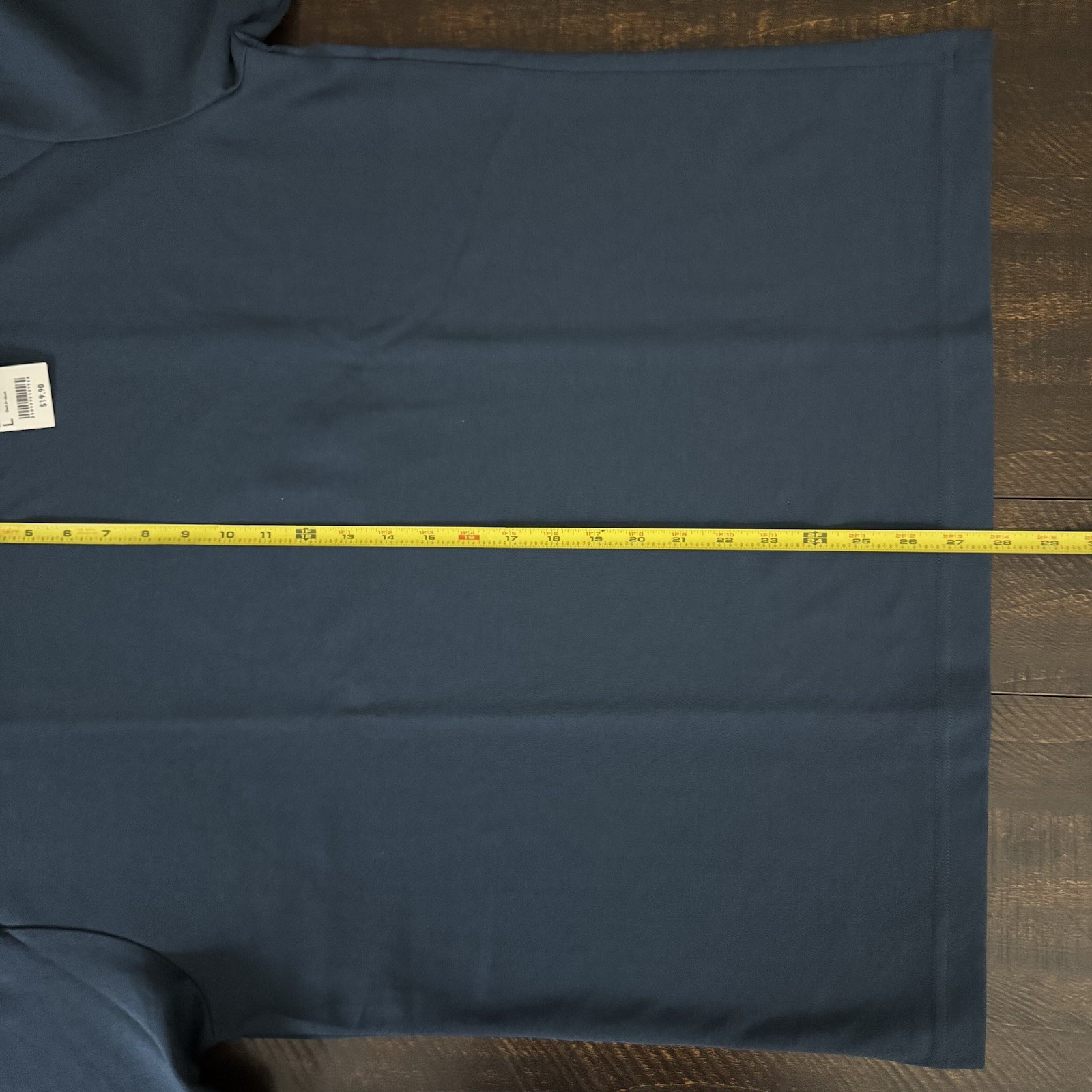 Uniqlo U AIRism Cotton Crew Neck Oversized T-Shirt 67 Blue Size L gallery