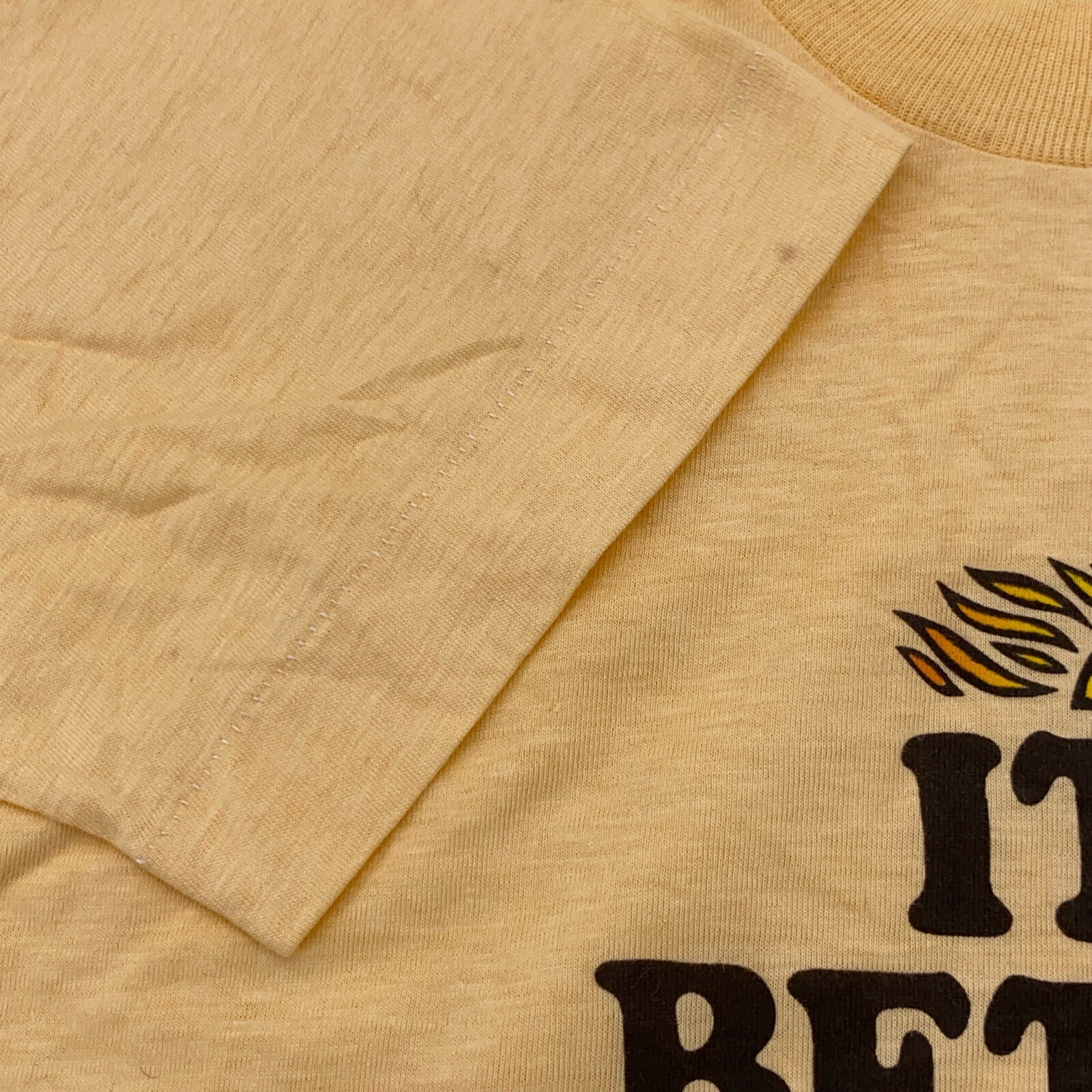 vintage 80s IT’S BETTER IN THE BAHAMAS T-Shirt 2XS beach sunset rainbow surf gallery