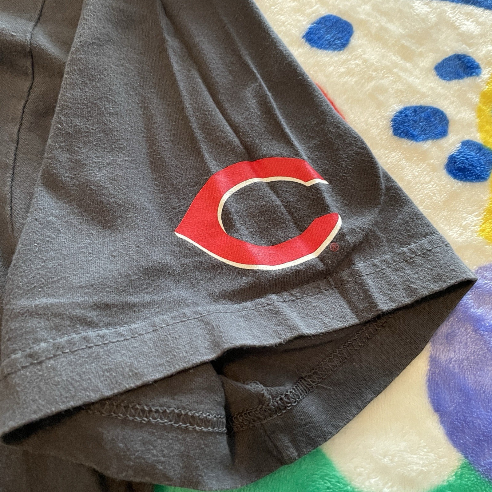 Nike Cincinnati Reds T-Shirt Men’s 2XL MLB Baseball Team C Logo Sportswear Gray gallery