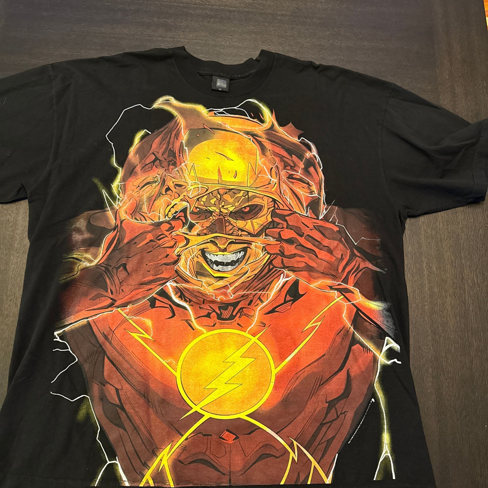 Reverse-Flash Mad Mask Graphic T-Shirt Eobard Thawne DC Comics 2XL gallery