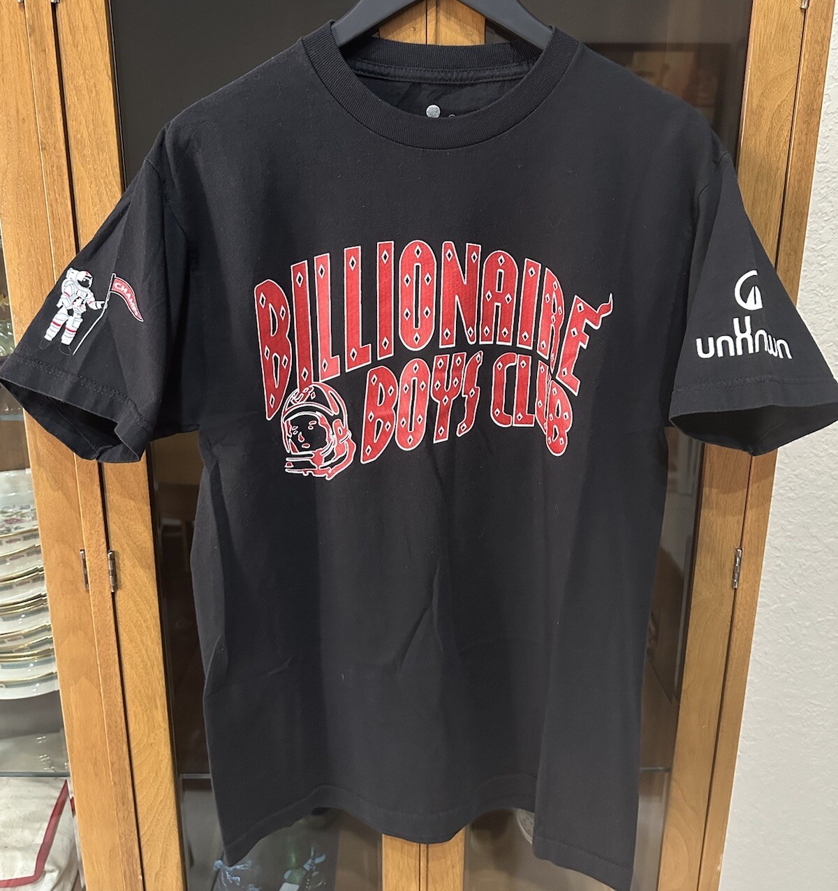 Billionaire Boys Club X UNKNWN Lebron James 6 T Shirt Mens M Black Short Sleeve! gallery