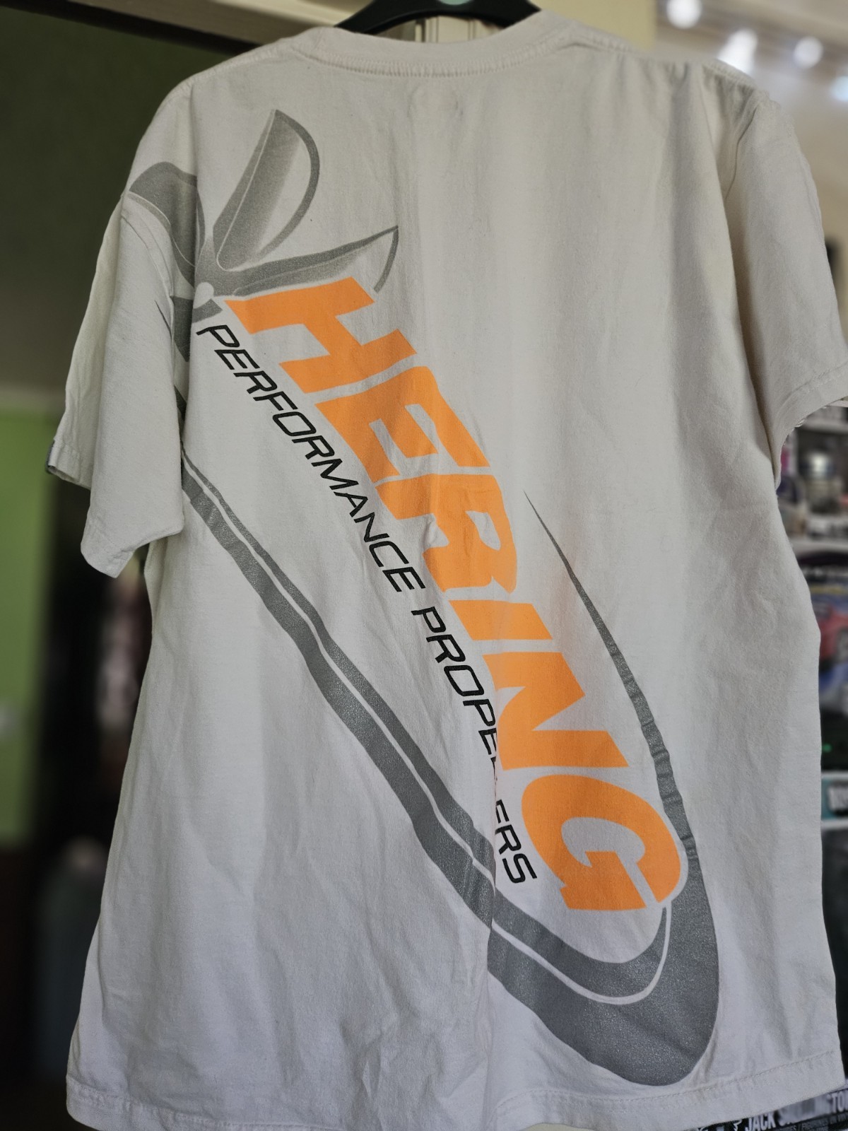 Hanes Beefy Hering Performance Propellers T Shirt Sports Fishing Large 42-44 gallery