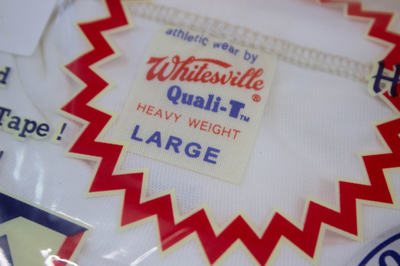 Whitesville 7oz Tubular Knit Tee / 2-Pack / White / L / "The Bear" Tee / Japan gallery