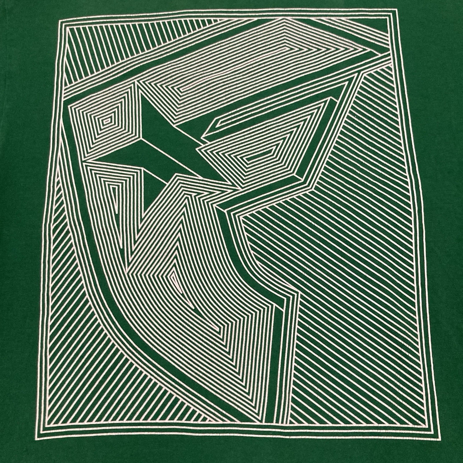 Vintage Famous Stars & Straps Y2K Green T-shirt Medium Made in Mexico gallery