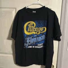 Delta Pro Weight Chicago & America 2007 Concert Black Tee Men’s XL