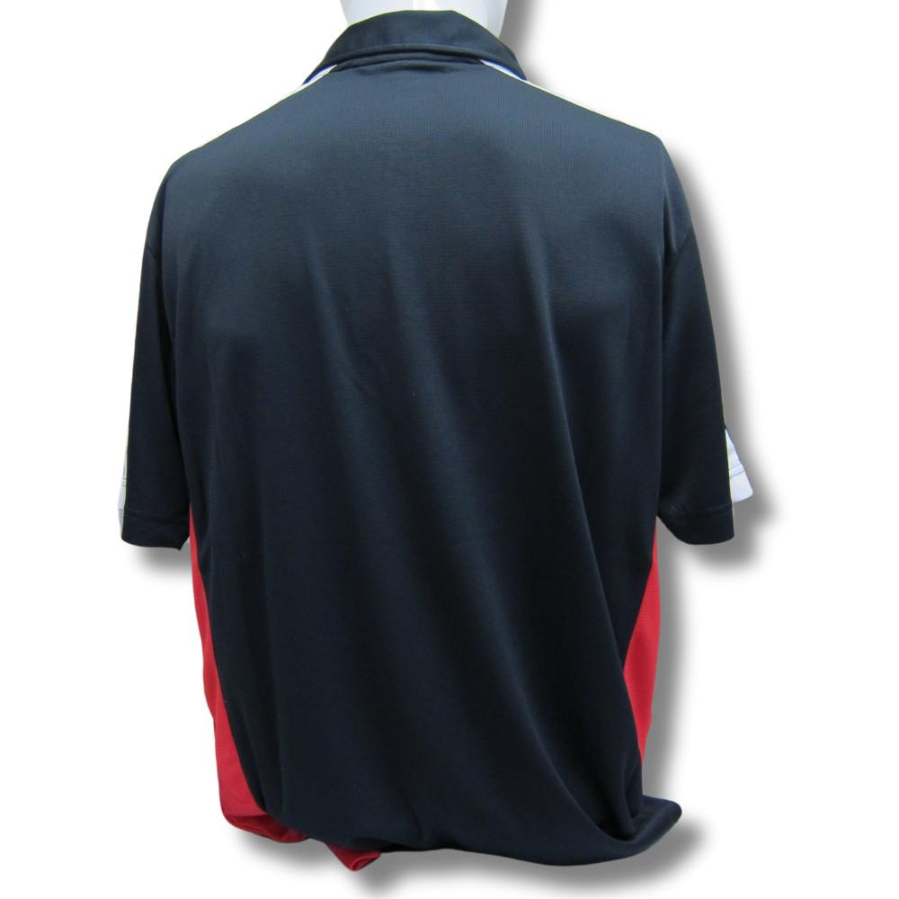 Dodge Logo Dry-Wicking Polyester Black/Red Polo Shirt Official Licensed gallery