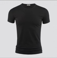 Summer Quick Drying T-shirt Men’s High Thin Breathable Short Sleeve Fitness