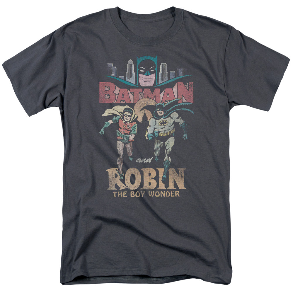Batman Classic Duo Classic TV Licensed Adult T-Shirt