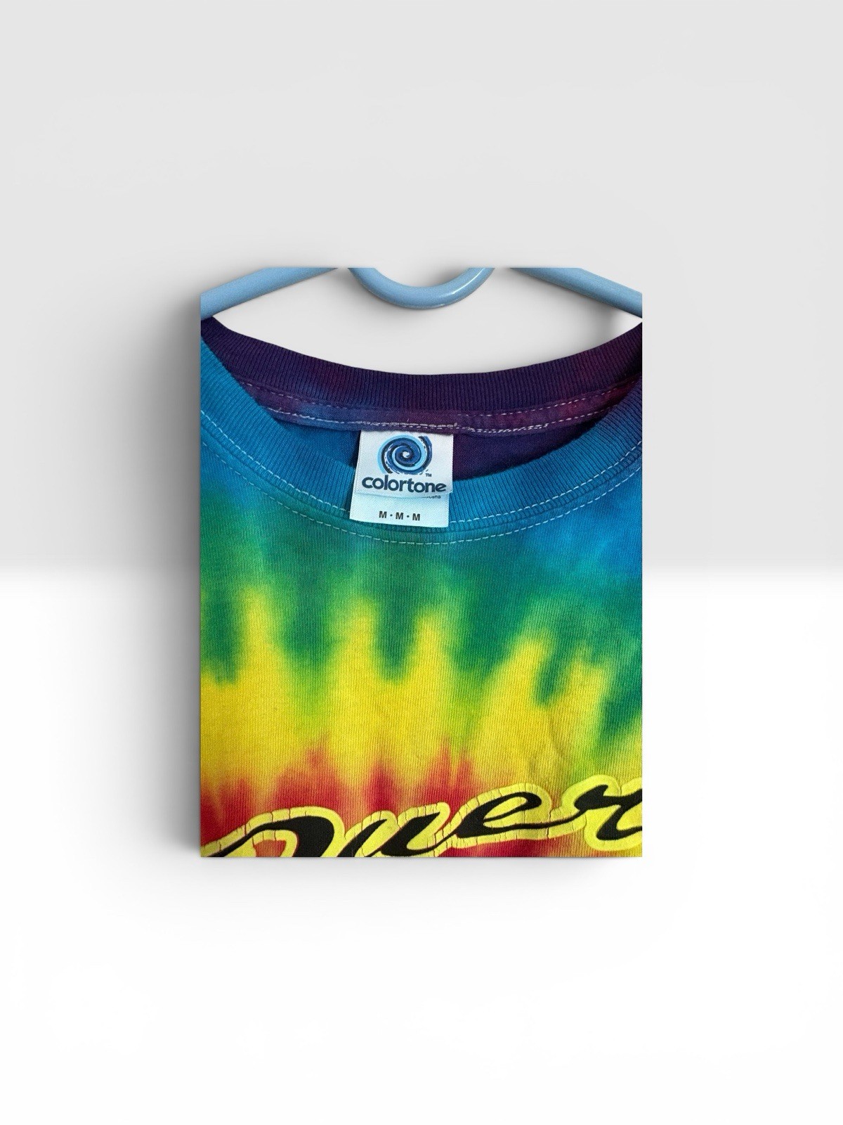 Colortone Puerto Rico San Juan Coqui Frog Tie Dye T-Shirt Size Medium NWOT gallery