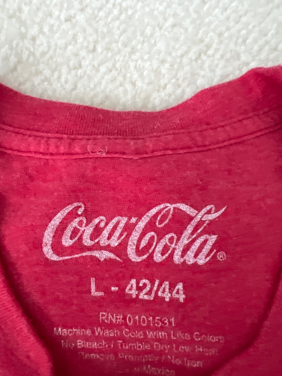 Coca Cola T Shirt Men's Large Y2k Promo Tee gallery