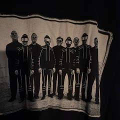 The Locust & Devo Black Graphic Crew Neck Short Sleeve T-Shirt Size L
