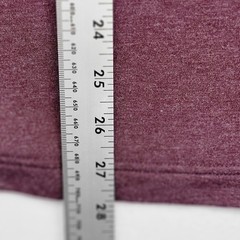 Orvis Mens Classic Collection Raglan Long Sleeve Shirt Burgundy Grey Medium