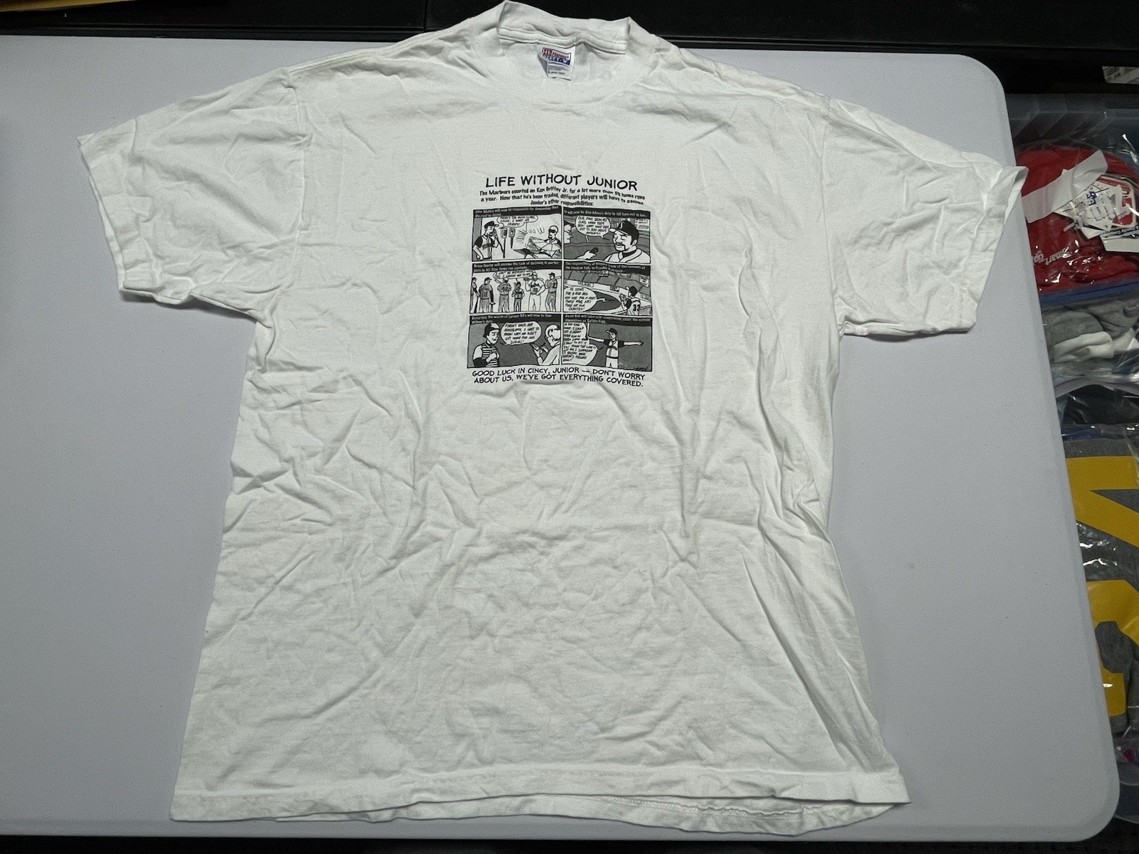 Griffey Jr Tee Shirt New Without Tags Adult Child (See Photos For Details) gallery