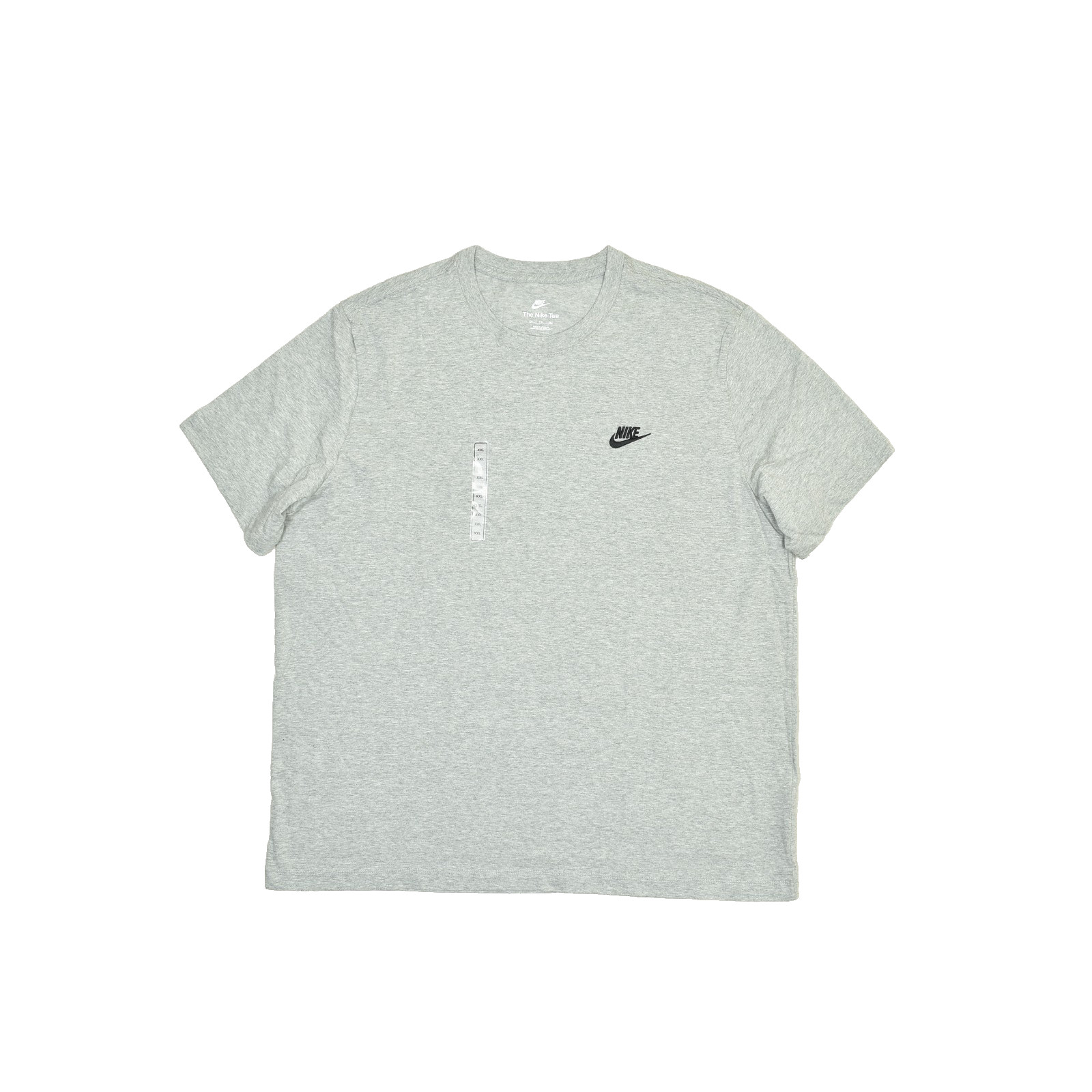 NEW Nike The Nike Tee Gray Crew Neck Athletic Basic Casual Swoosh gallery