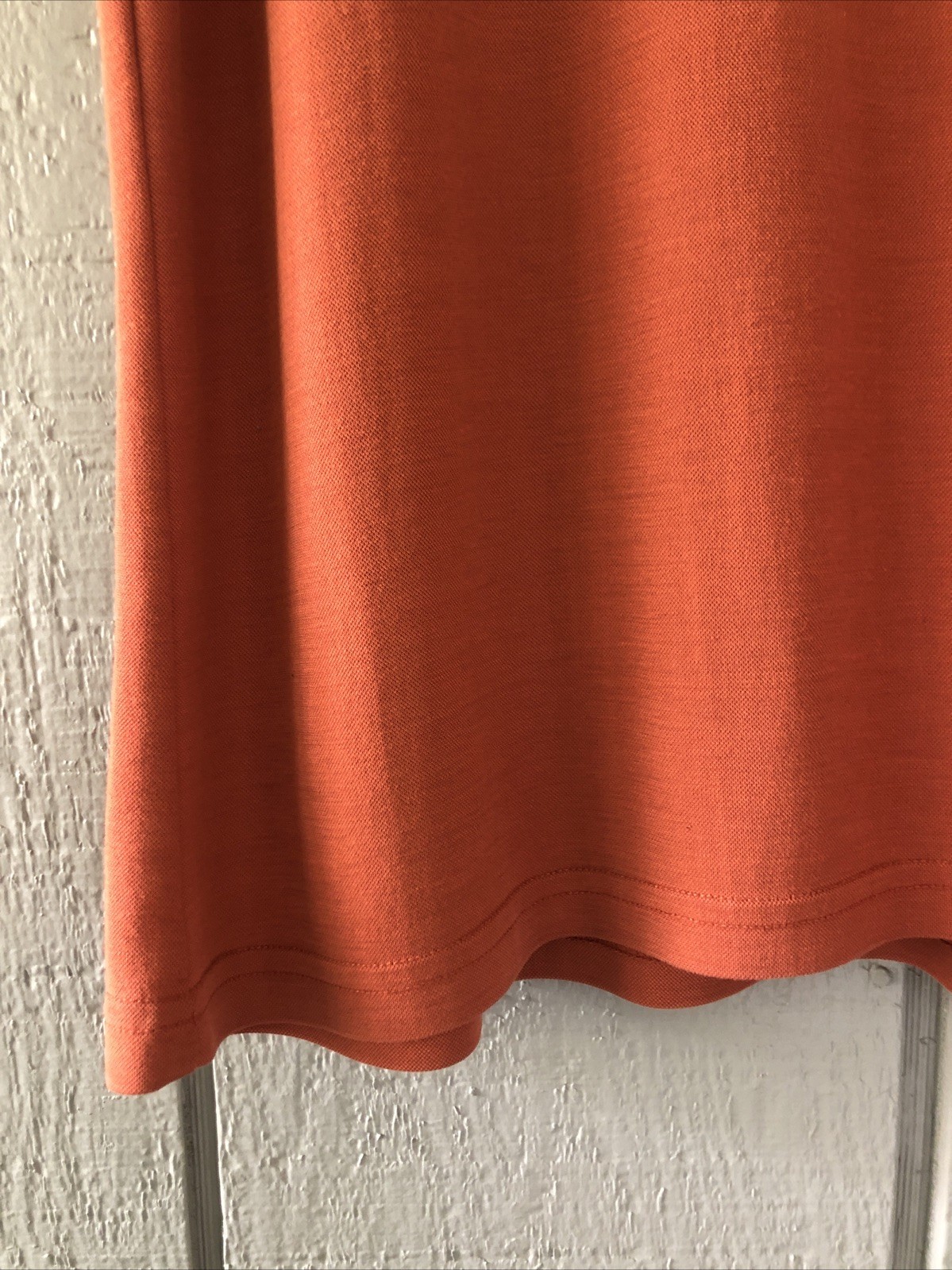 I'm Brian Mens T Shirt Rust Orange Made in Italy 55% Rayon Tee Size XL Quality!! gallery