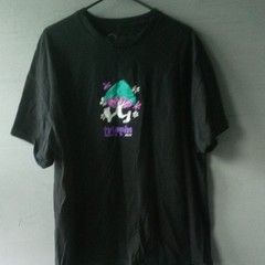 NEFF Men’s Black Logo Graphic Print Crew Neck Short Sleeve XXL T-Shirt