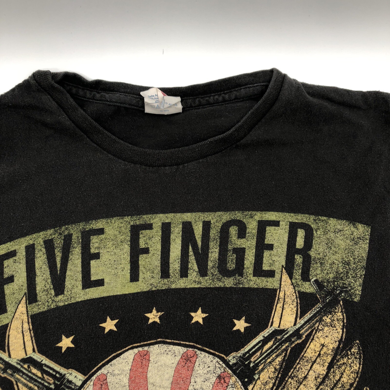 Five Finger Death Punch t-shirt Heavy Metal Band Music Nevada Skull Delta Tag gallery