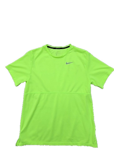 Nike Mens Green Dri-FIT Short Sleeve T-Shirt Regular Polyester Crewneck gallery