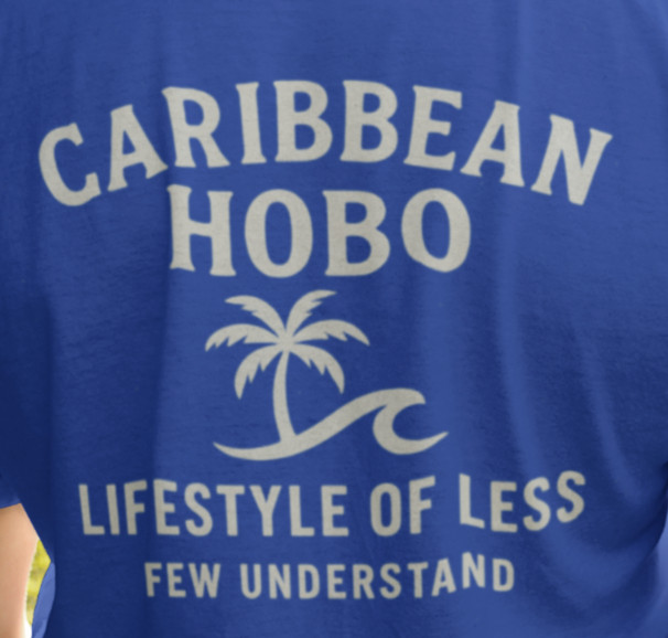 Caribbean Hobo lifestyle of less few Understand T-shirt key west island Blue gallery