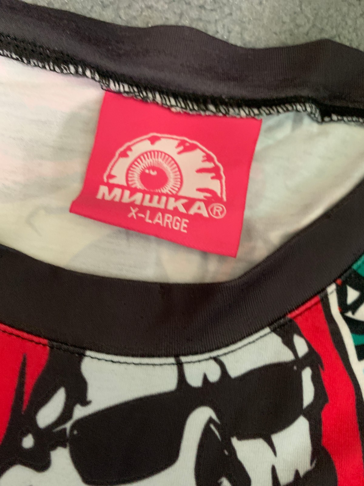 Memorial Weekend Sale - MISHKA Sticker Collage shirt Brand New size XL gallery