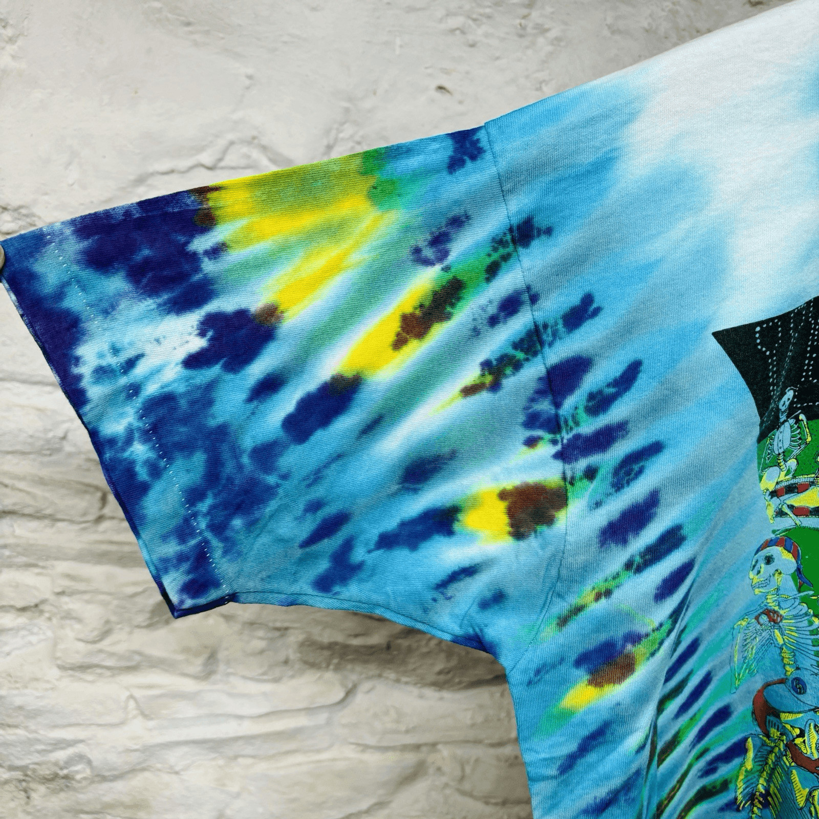 New Unworn Vtg Grateful Dead Las Vegas Band T Shirt Ripple Junction 90s Tie Dye gallery