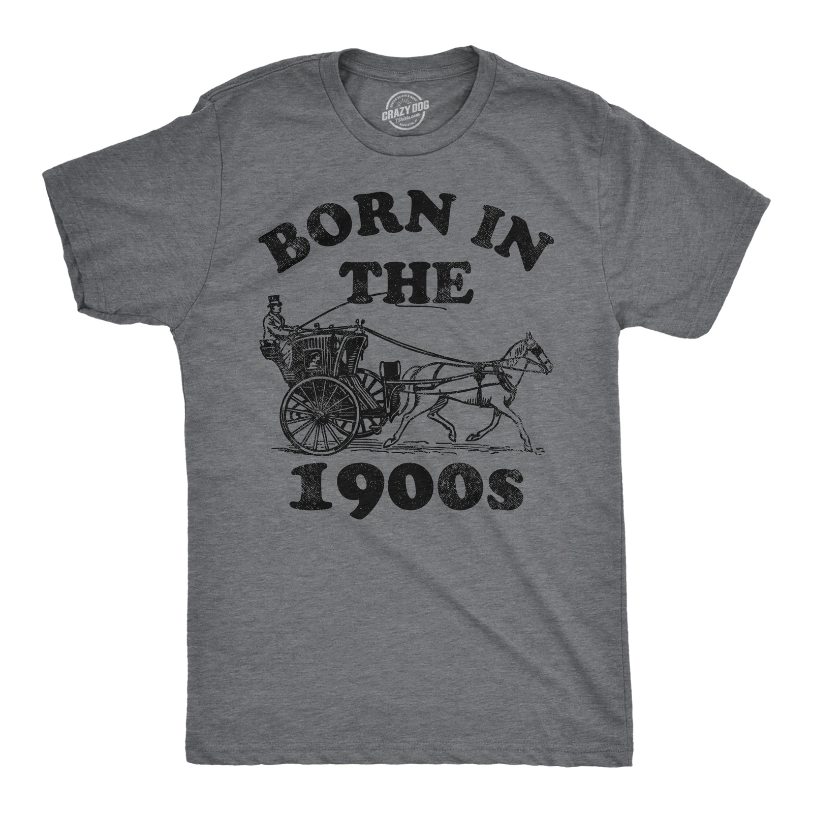 Mens Funny T Shirts Born In The 1900s Sarcastic Graphic Tee For Men gallery