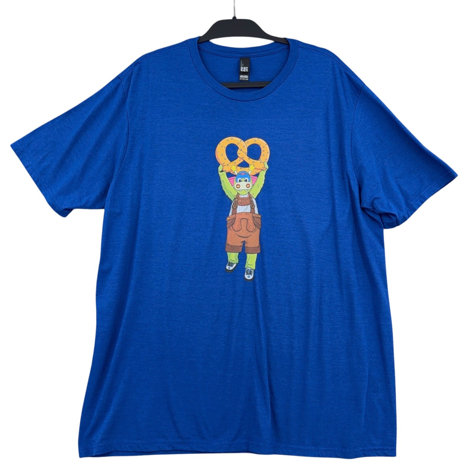 District Perfect Tri Men 2XL Orlando Magic Mascot BlueT-Shirt gallery