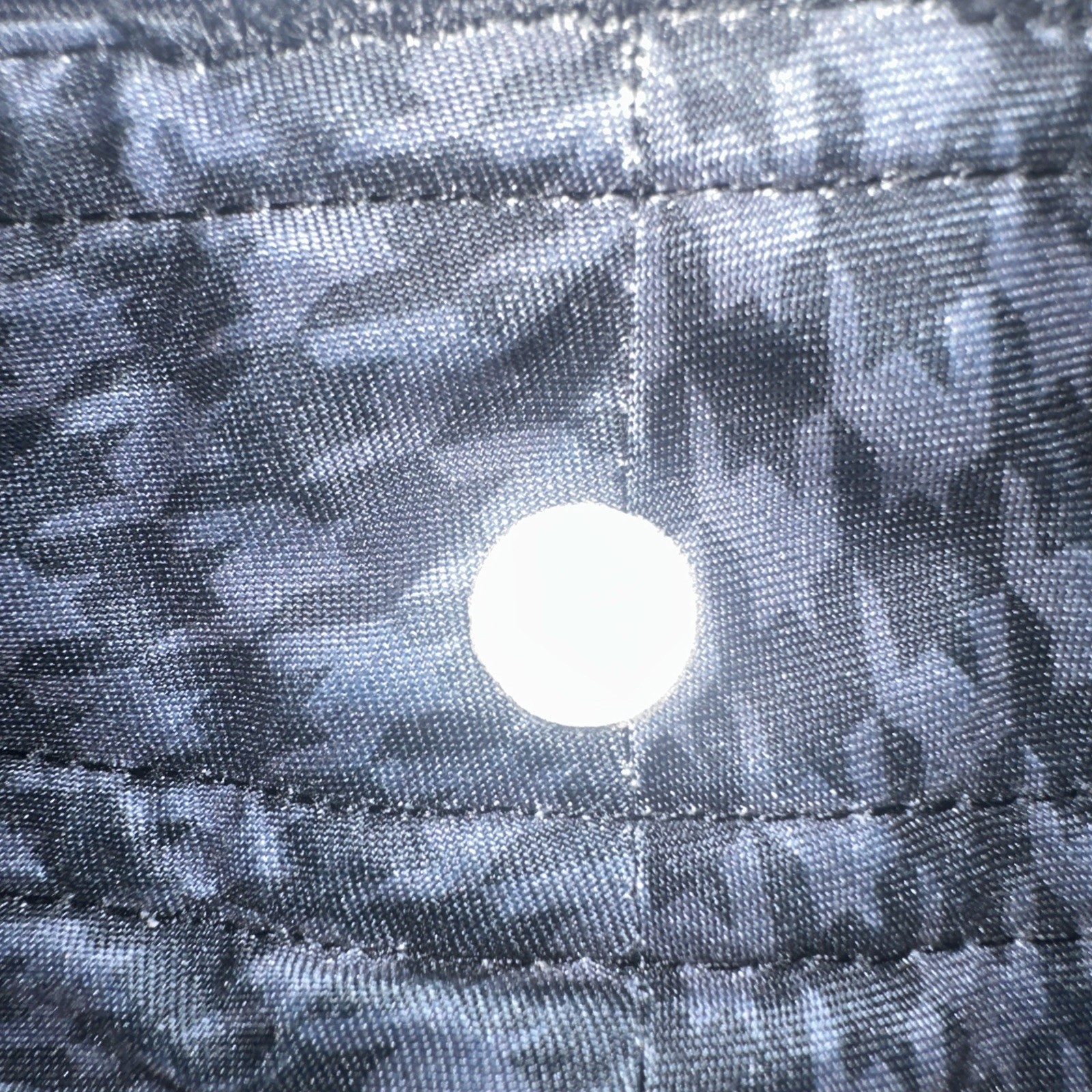 LuLuLemon Men’s 32” Waist Black Gray Pinstriped Nylon Blend Stretch Pants EUC gallery