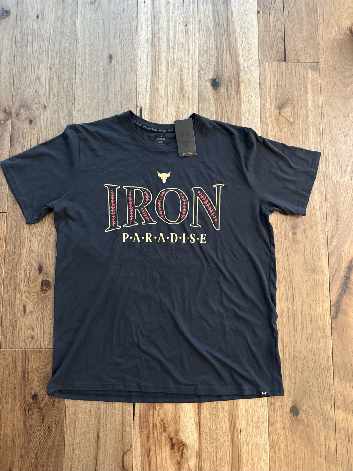 NEW NWT Under Armour Men's 2XL Project Rock Paradise T-Shirt 1379837 gallery