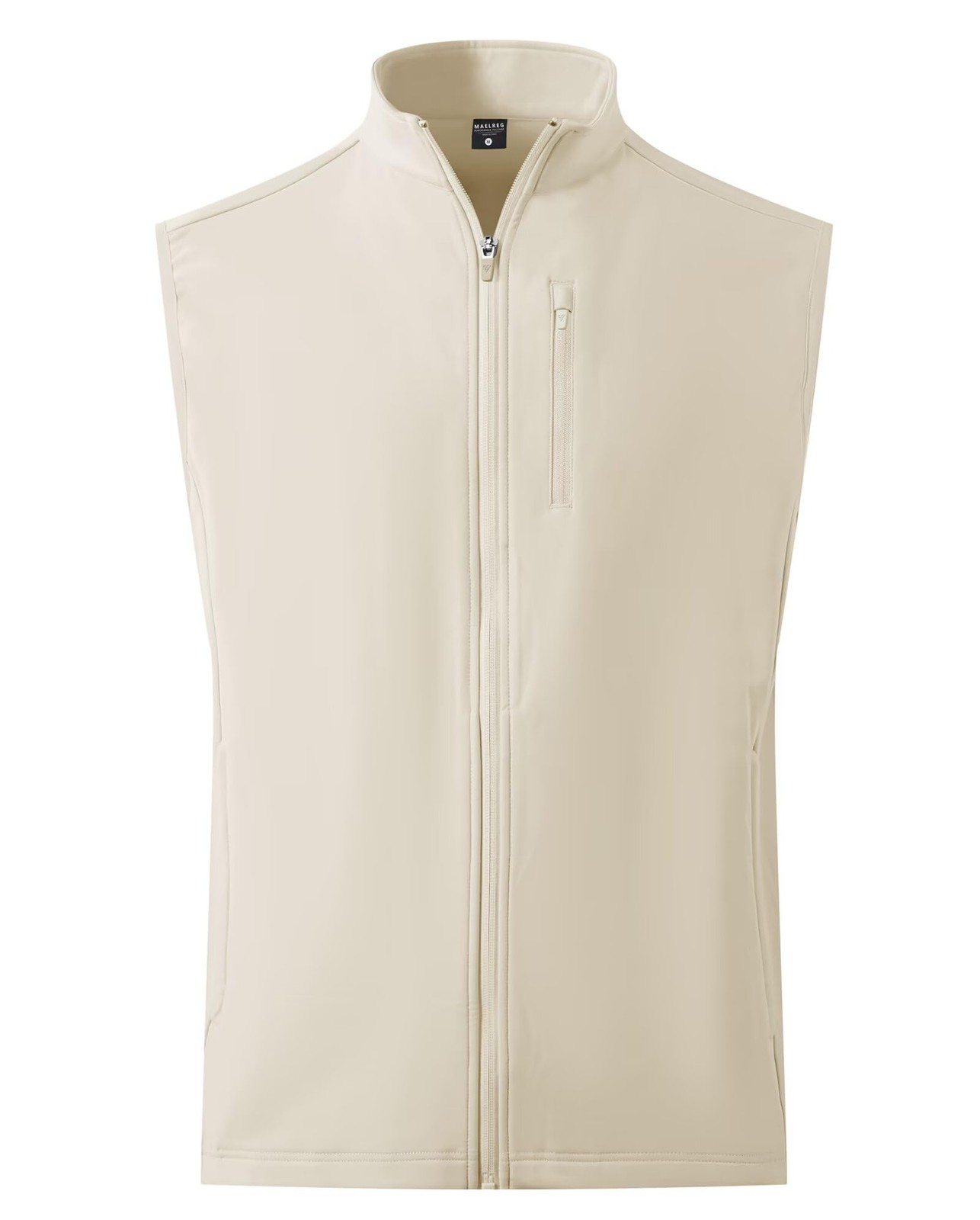 Mens Vests Outerwear Athletic Lightweight Midlayer Full Zip Casual Sleeveless... gallery