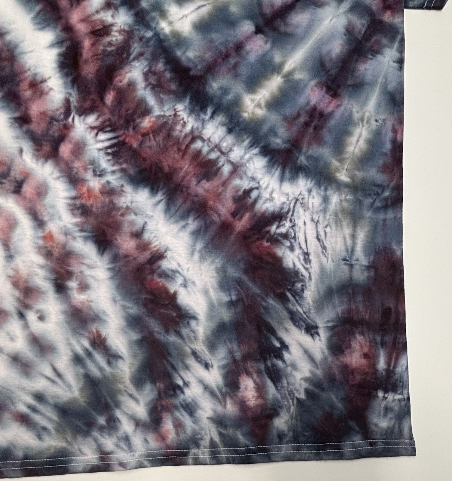 Handmade Ice Tie Dye Adult T-Shirt Unisex Size XL Multicolored Gildan Tee NEW gallery