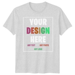 Custom Personalized T-Shirt – Your Design Here – Any Text Photo Logo Unisex Tee