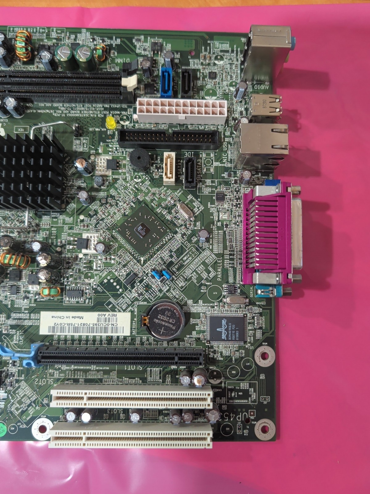 DELL CN-0CU395 MOTHERBOARD With P4 3.2 Ghz CPU