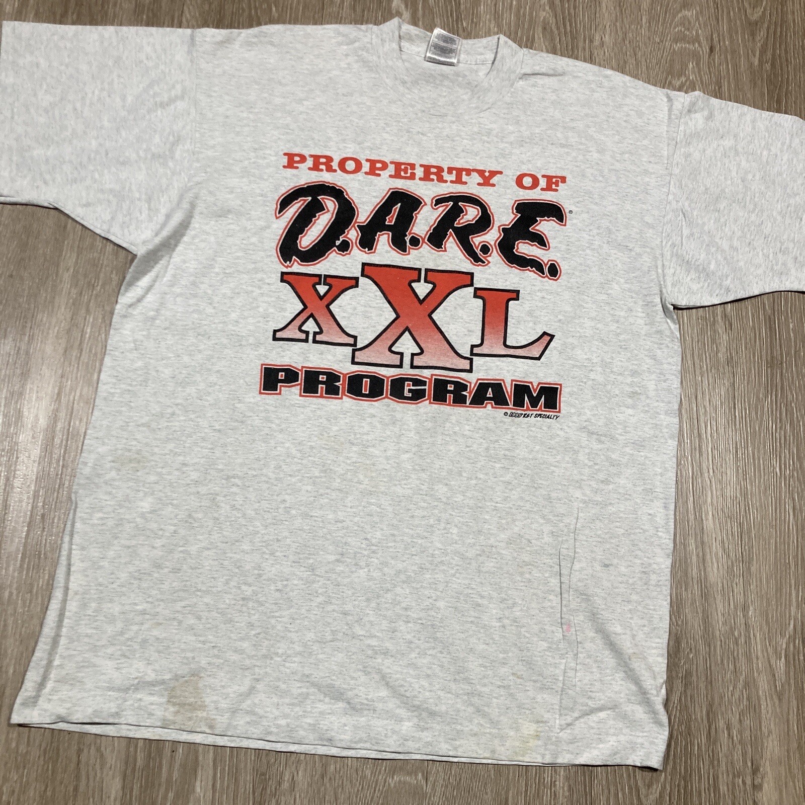 Dare Shirt XL 90s 00s Y2k Resist Drugs Alcohol Abuse USA Anti Drug Program Tee gallery