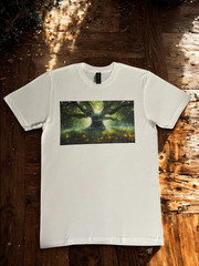 DTF Custom Made – BE STILL Short Sleeve T-Shirt – White SML