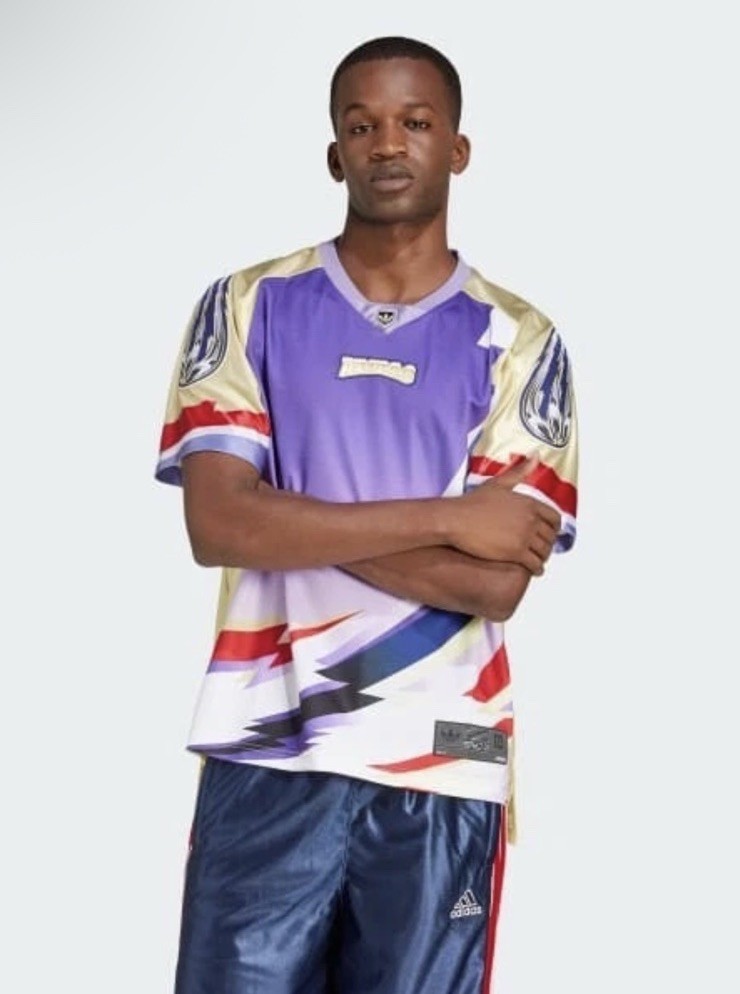 Mens Adidas Adilenium Season 3 Team Jersey Size Medium Powder Yellow JX1700 Rare